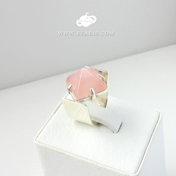 Sortija Cuarzo Rosa